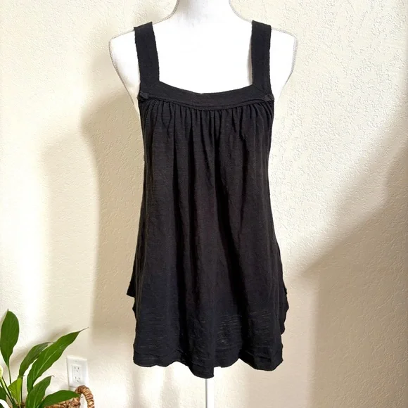 We the Free Free People Black sleeveless flowy top - Picture 1 of 7